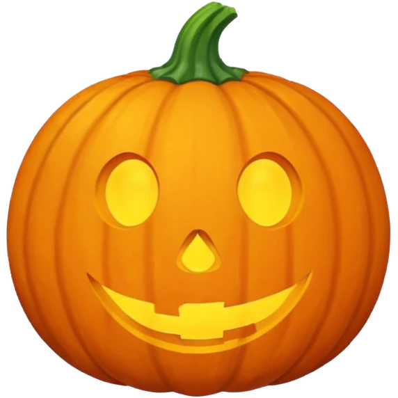 Pumpkin ball emoji