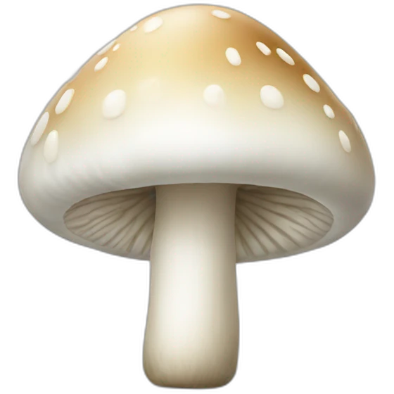 white button mushroom emoji