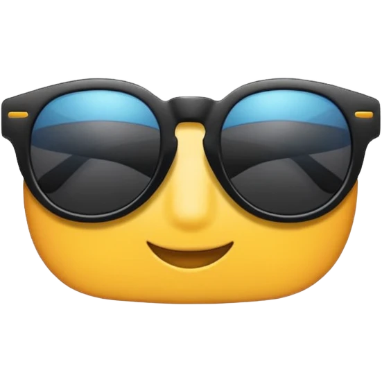 Sunglass emoji