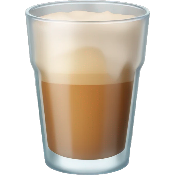 glass of chai without straw emoji