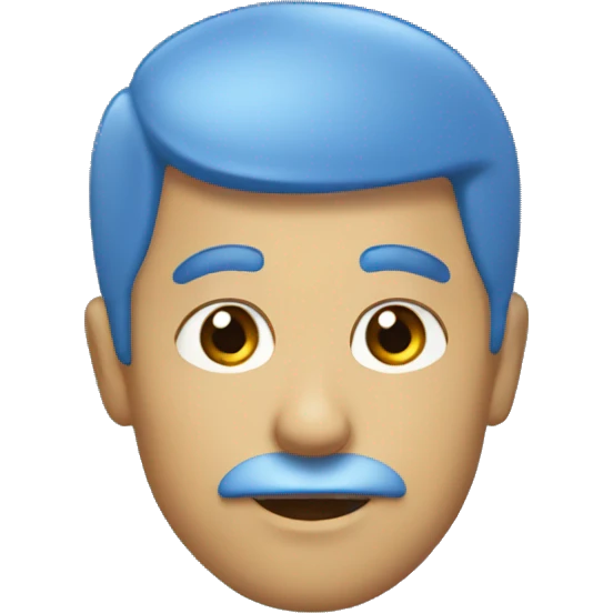 Polvo azul  emoji