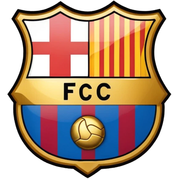 Barcelona FC значок команды emoji