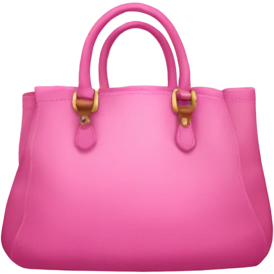 Pink bag emoji