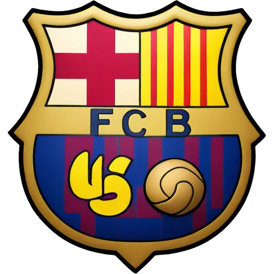 FC Barcelona Logo emoji