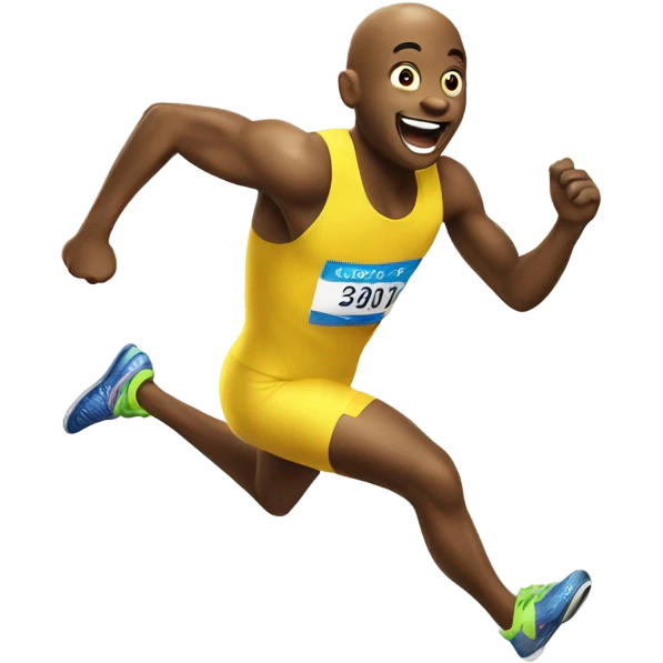 sprinting lemon joyful  emoji