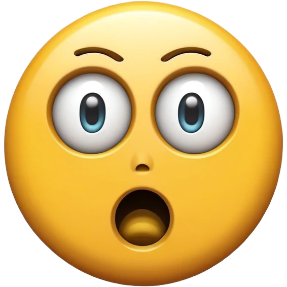 buffering symbol with a shocked face with spiral eyes emoji