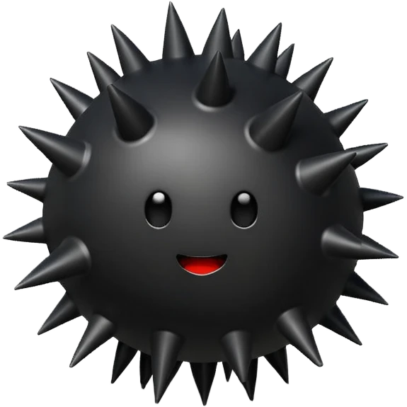 Spiky Stress Ball emoji