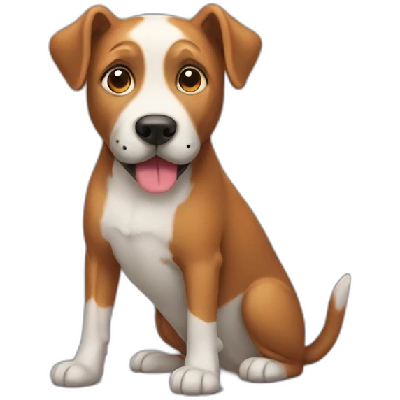 a pooping dog emoji