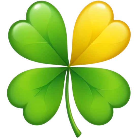 use star emoji, and add clover to make it "lucky" emoji