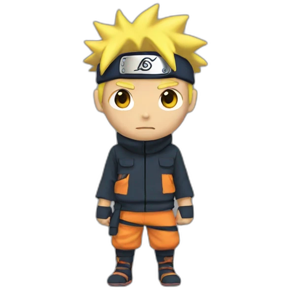Naruto standing emoji
