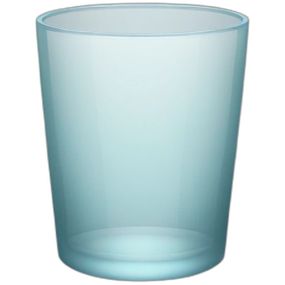 glass empty emoji