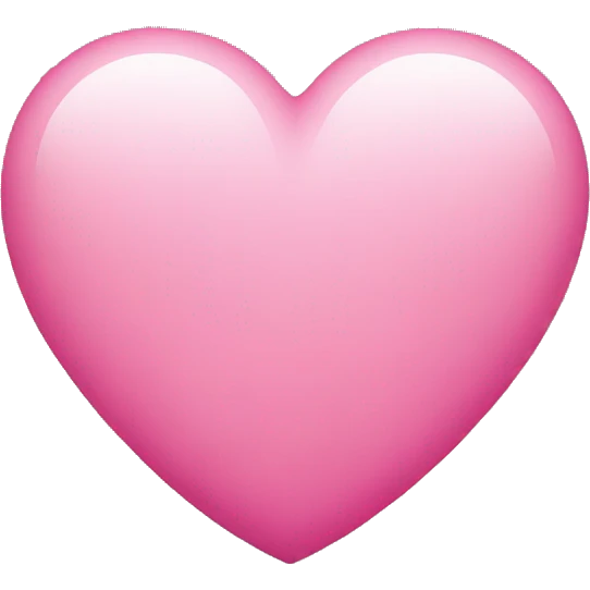 Pink heart emoji