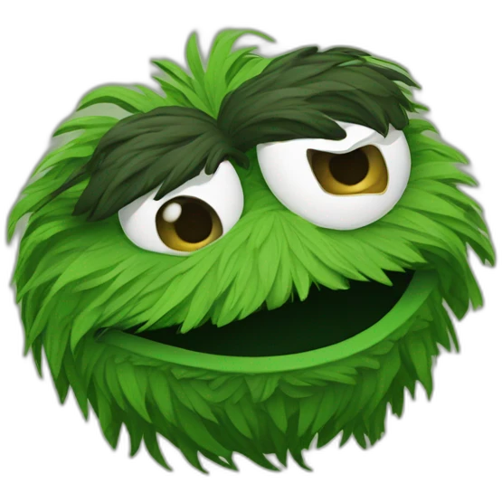 Oscar the grouch emoji
