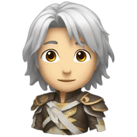 Asta with the deman emoji