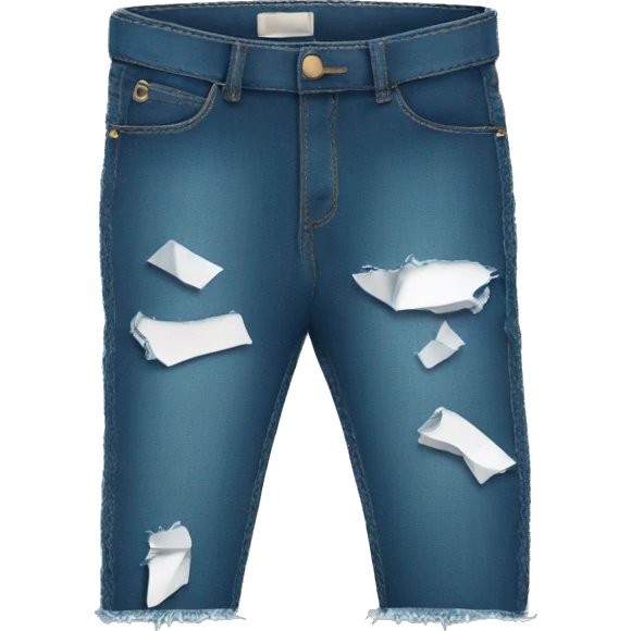 Broken jeans  emoji