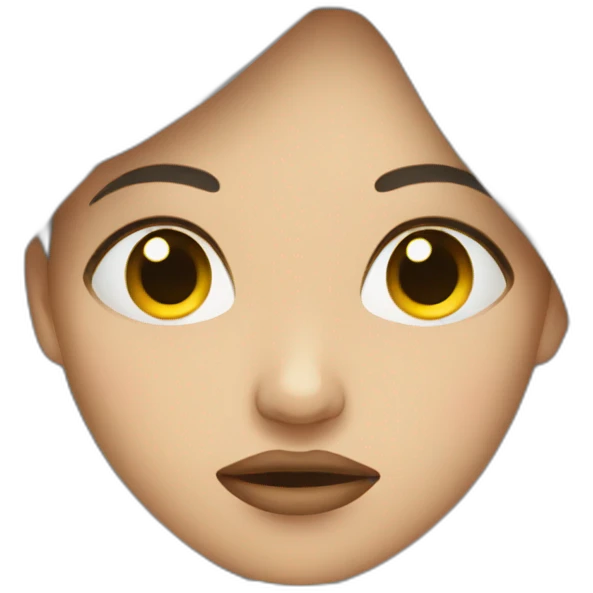 A crying woman with tears in her eyes emoji