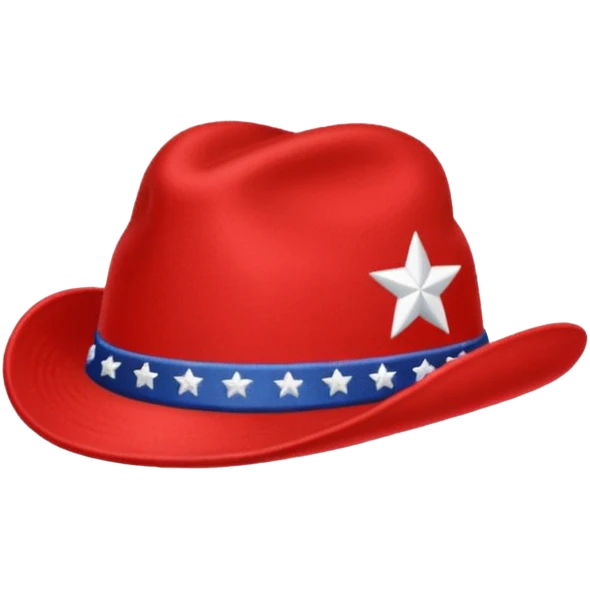 MAGA hat emoji