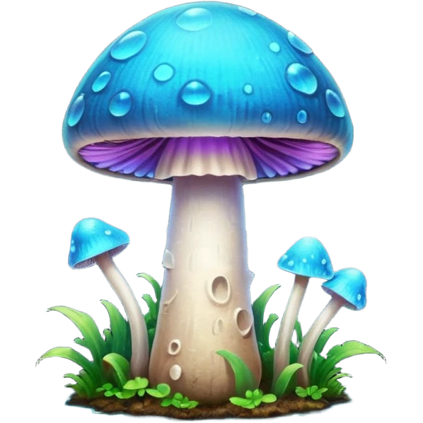 glowing mushroom emoji