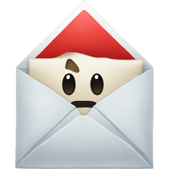 warning mail emoji