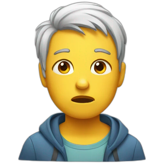 tired emoji