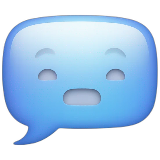 ai speech bubble emoji