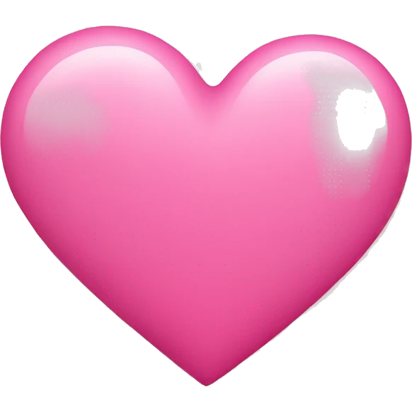 Pink heart  emoji