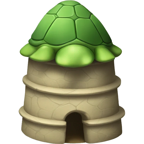 turtle tower emoji