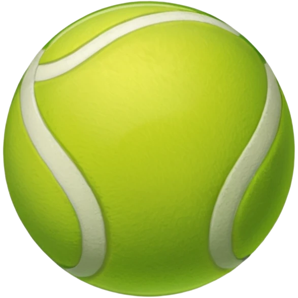 glass tennis ball emoji