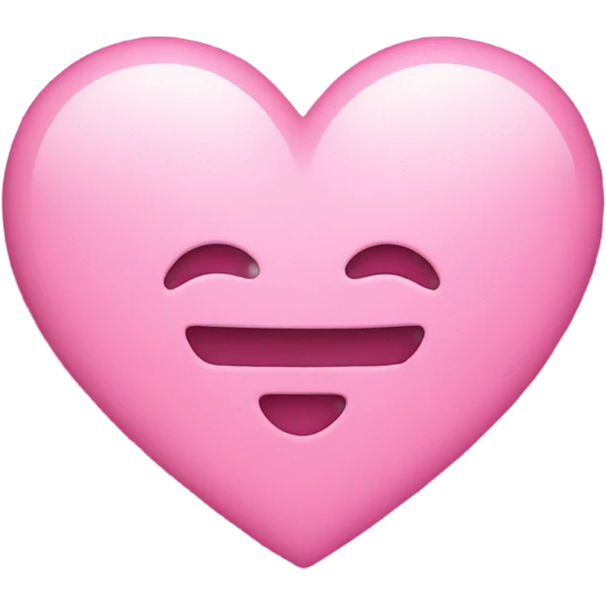Pink heart with stars around it emoji