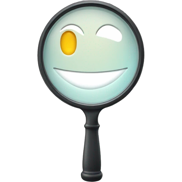 Magnifying glass emoji