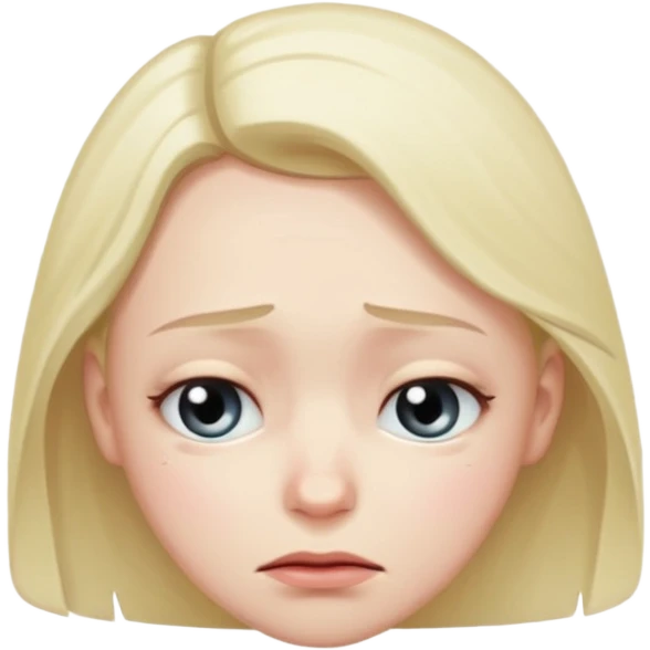 Supper sad emoji