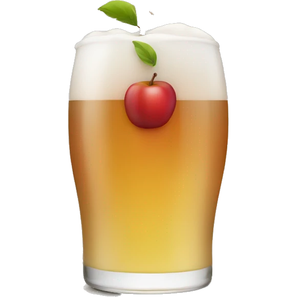 Hard cider emoji