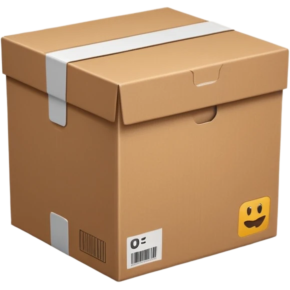 make delivery box  emoji