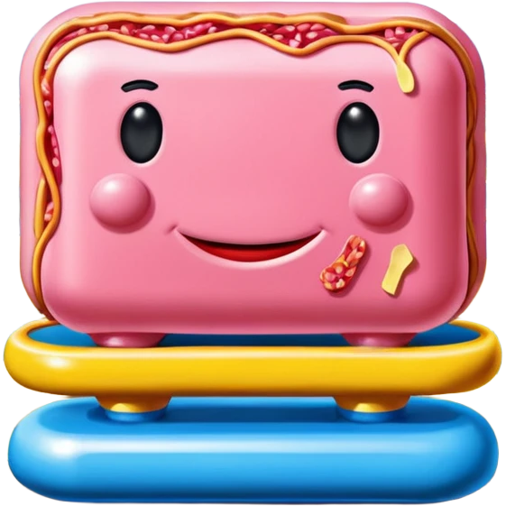  SPAM meat jeff koons style sculpture art french landscape  emoji