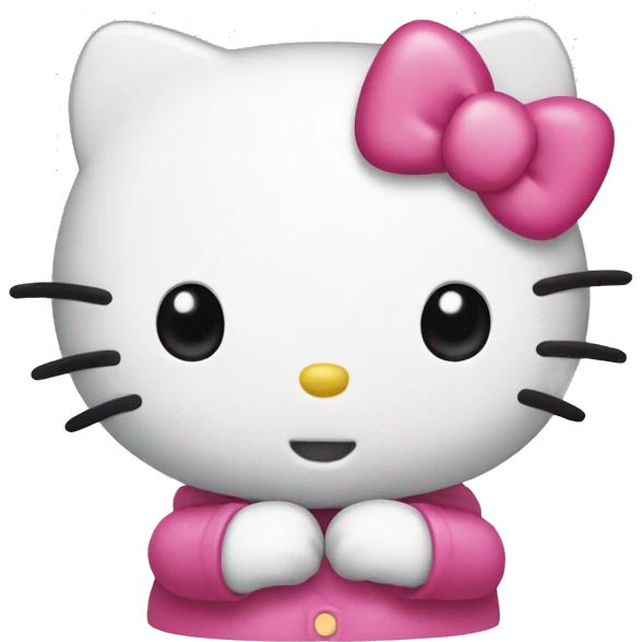 Hello kitty emoji