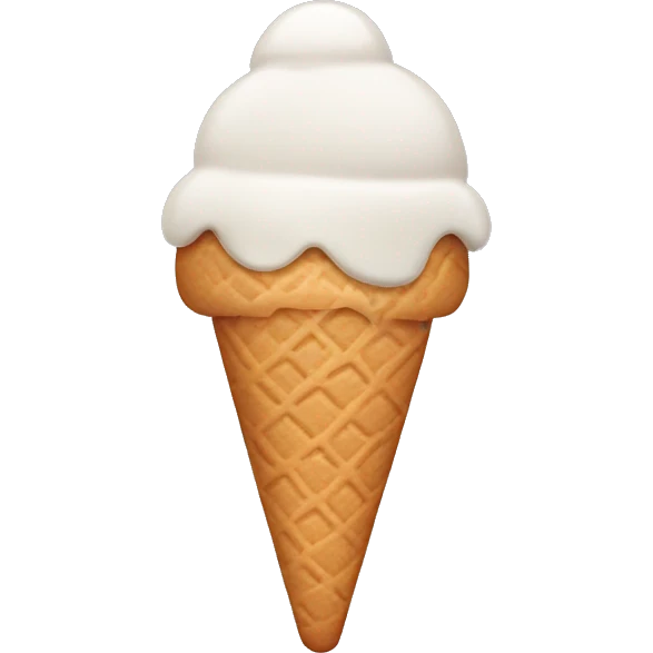 Ice cream emoji