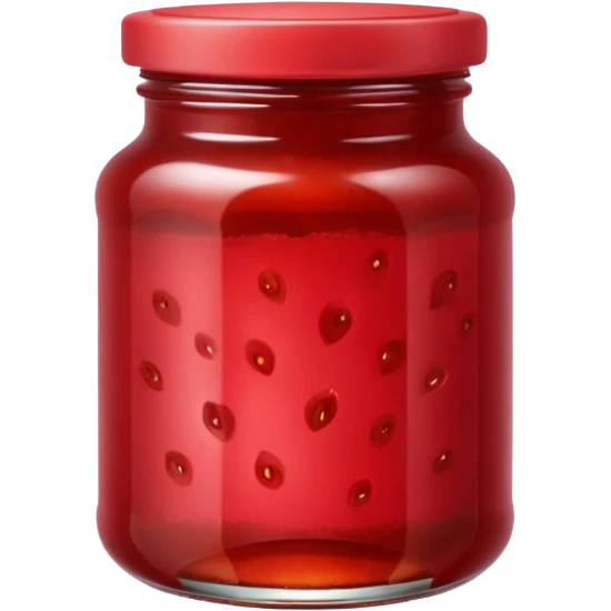 una mermelada de frutilla emoji