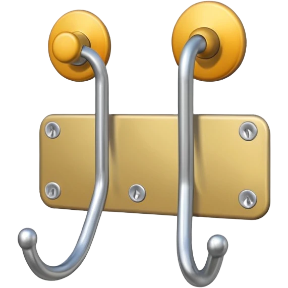 Coat hooks emoji