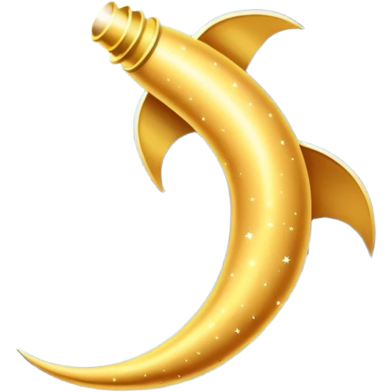 A comet streaking across the night sky, leaving a trail of glittering stardust emoji