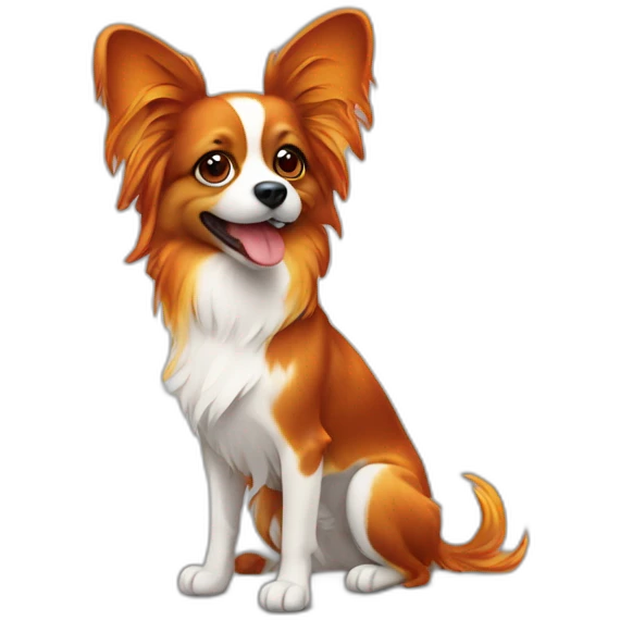 flambé papillon emoji