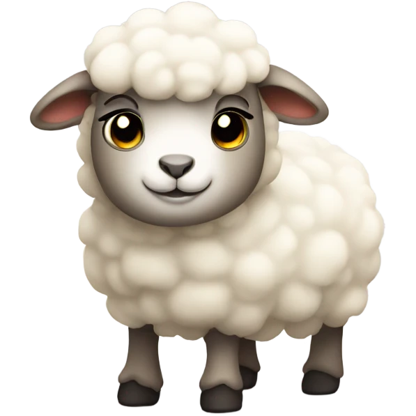 cute little sheep emoji