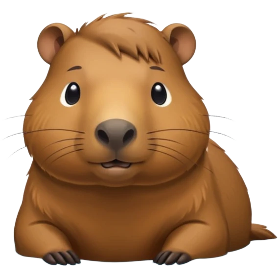 Capybara emoji