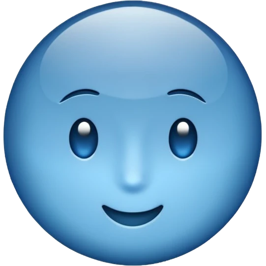 Blue tick mark emoji