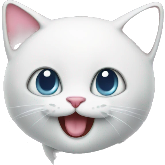 Ice cream cat emoji