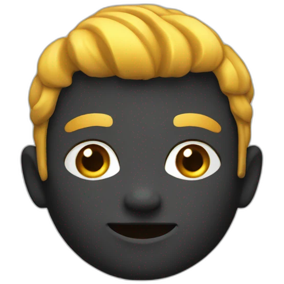 étalon noir emoji