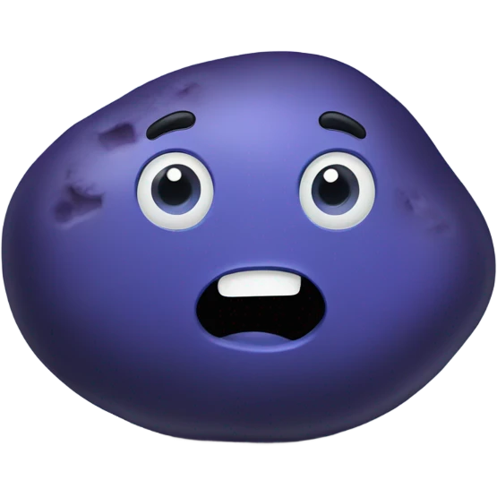 Blue potatoes  emoji