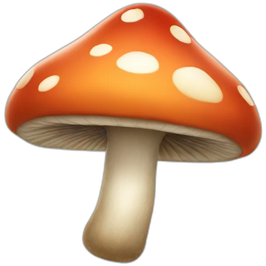 Skater mushroom emoji