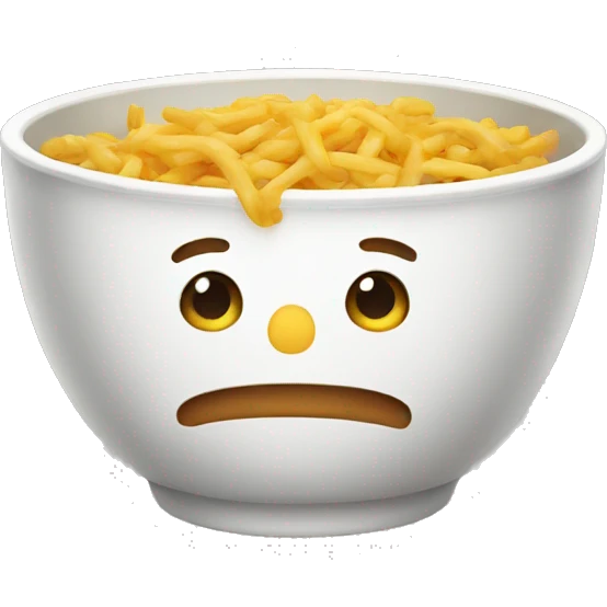 Food bowl emoji