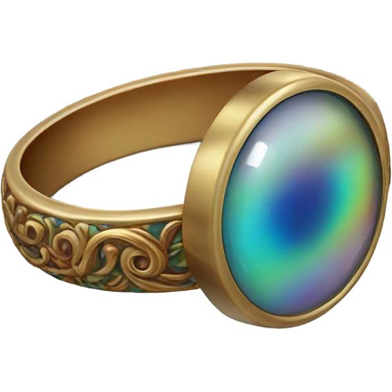 Mood Ring – Shifting colors and detailed close-up emoji