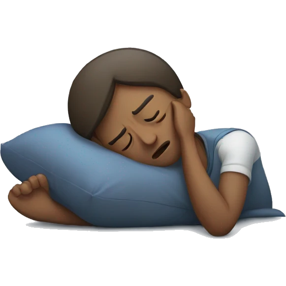 person who exhausted emoji